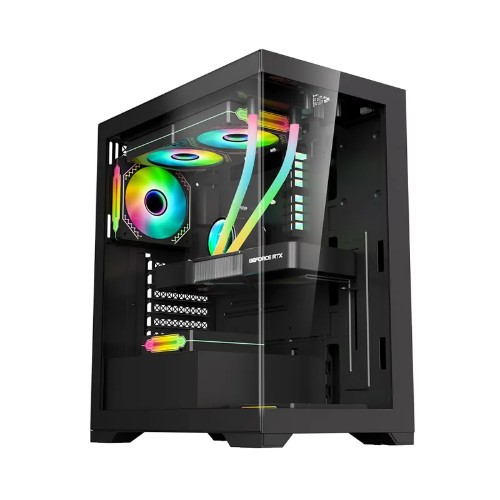 Picture of 1STPLAYER Mi7-A ATX Gaming Casing Black